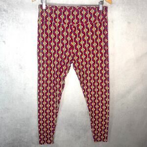 LuLaRoe Colorful Geometric Print Tall & Curvy Fit